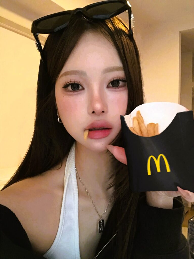 cute south Korean lady